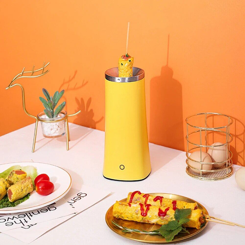 Automatic Rising Egg Rolling Cooking Machine