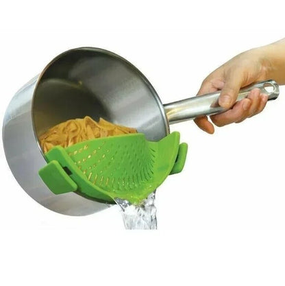 Clip On Strainer Silicone For All Pots And Pans