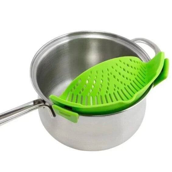 Clip On Strainer Silicone For All Pots And Pans