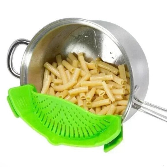 Clip On Strainer Silicone For All Pots And Pans